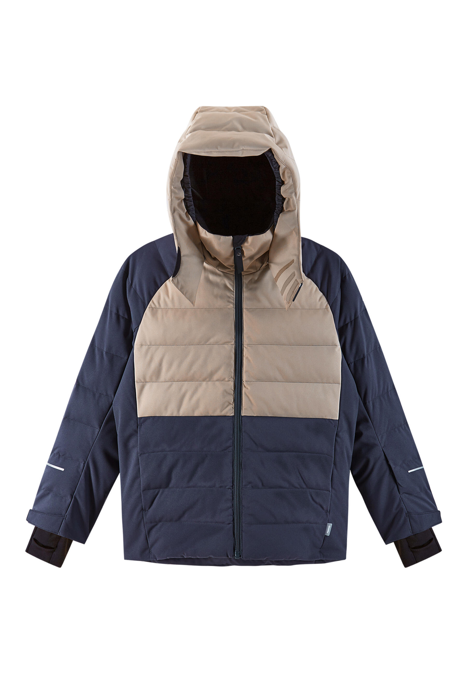 Winterjacke Skijacke Kuosku - Jacke und Hose am Schneefang verbunden 3/11