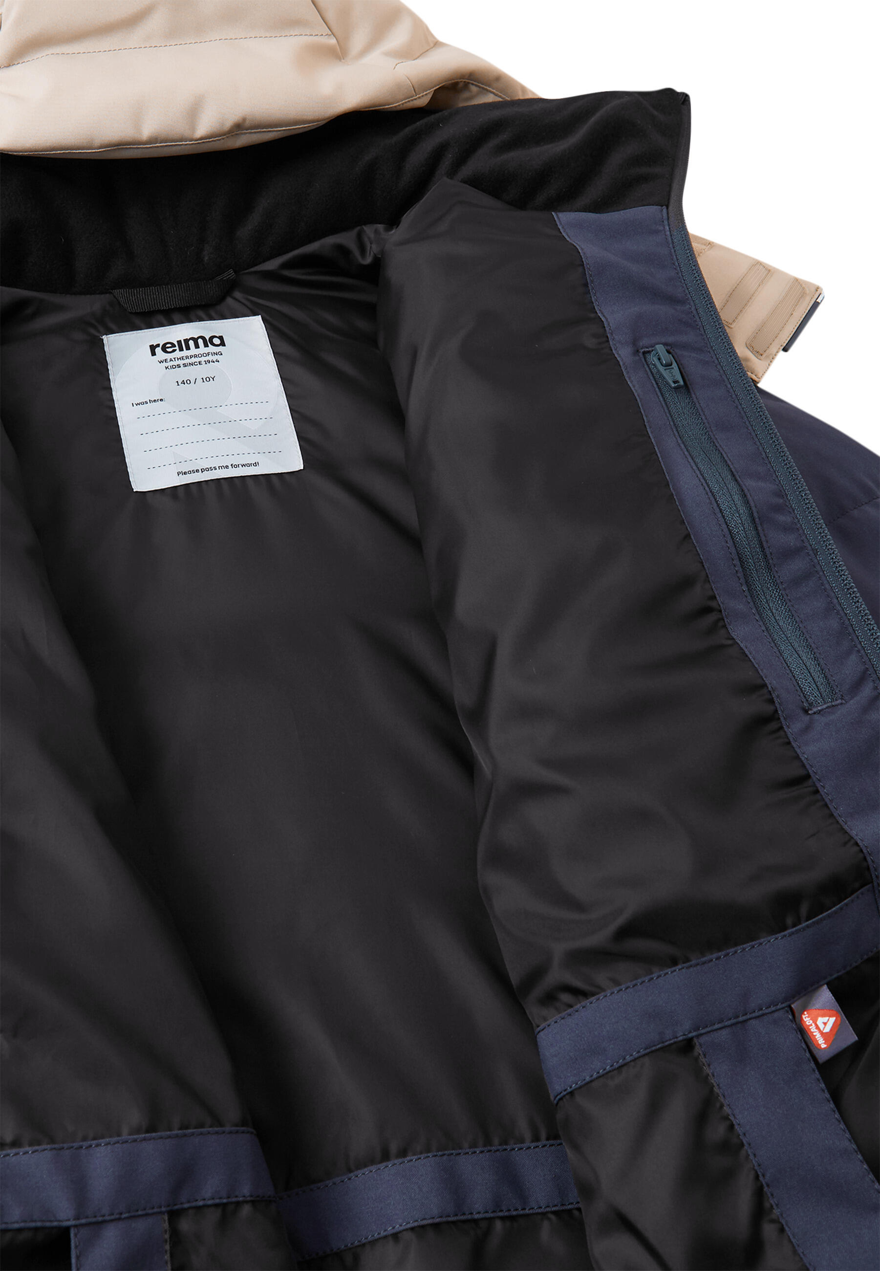 Winterjacke Skijacke Kuosku - Jacke und Hose am Schneefang verbunden 5/11