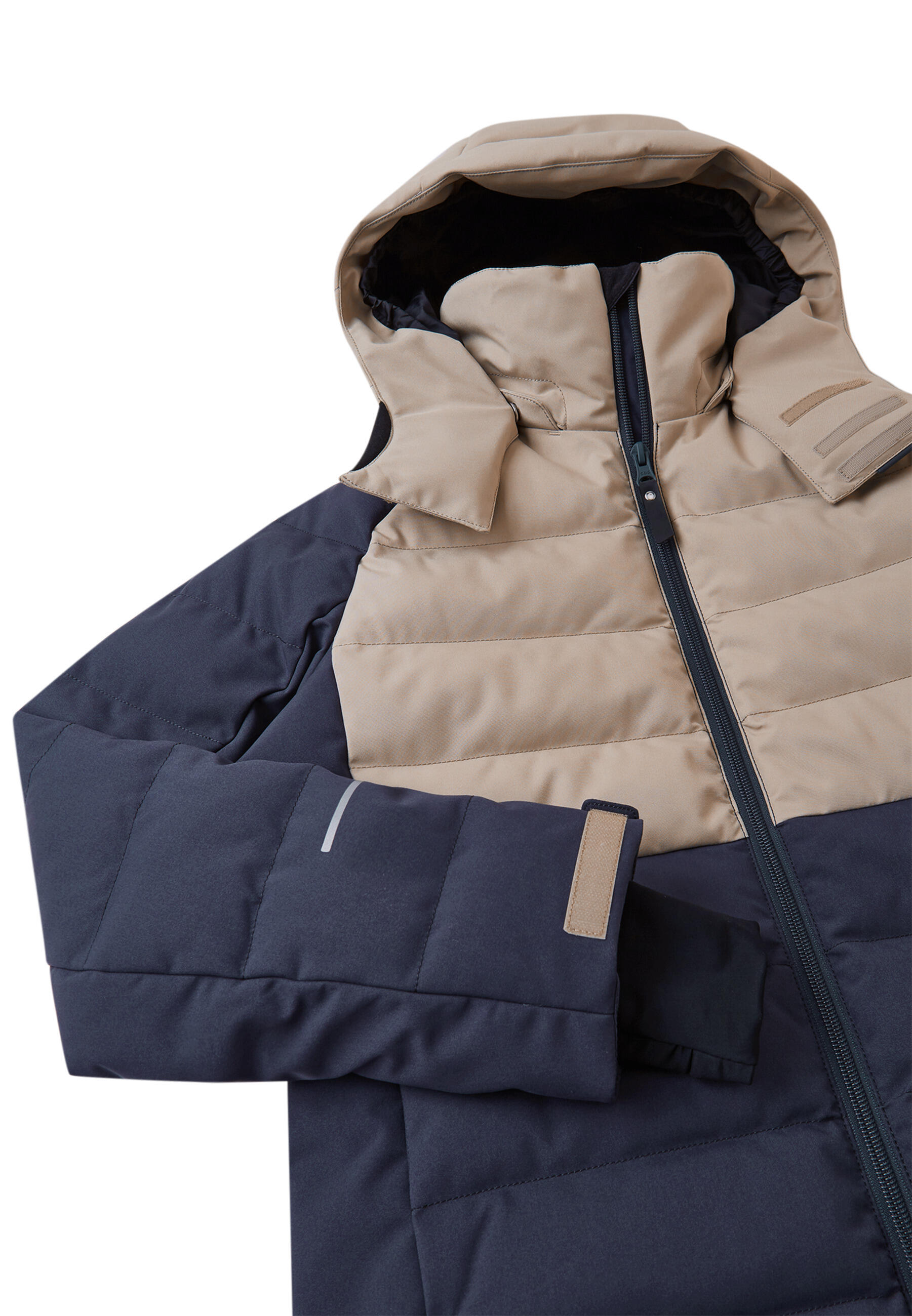 Winterjacke Skijacke Kuosku - Jacke und Hose am Schneefang verbunden 4/11