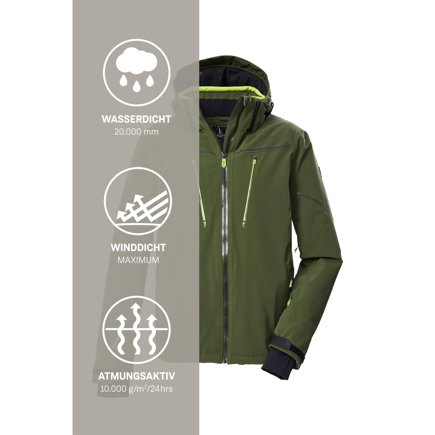 Herren Skijacke KSW 50 MN SKI JCKT 7/15