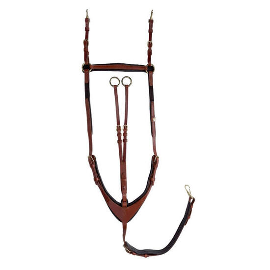 Jagdhalsband für Pferde mit Gummiband Kavalkade Robin