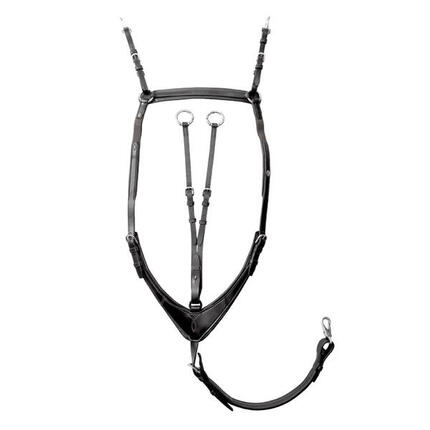 Jagdhalsband für Pferde mit Gummiband Kavalkade Robin