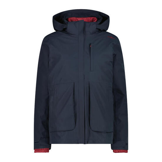 Doudoune zippée à capuche détachable femme CMP