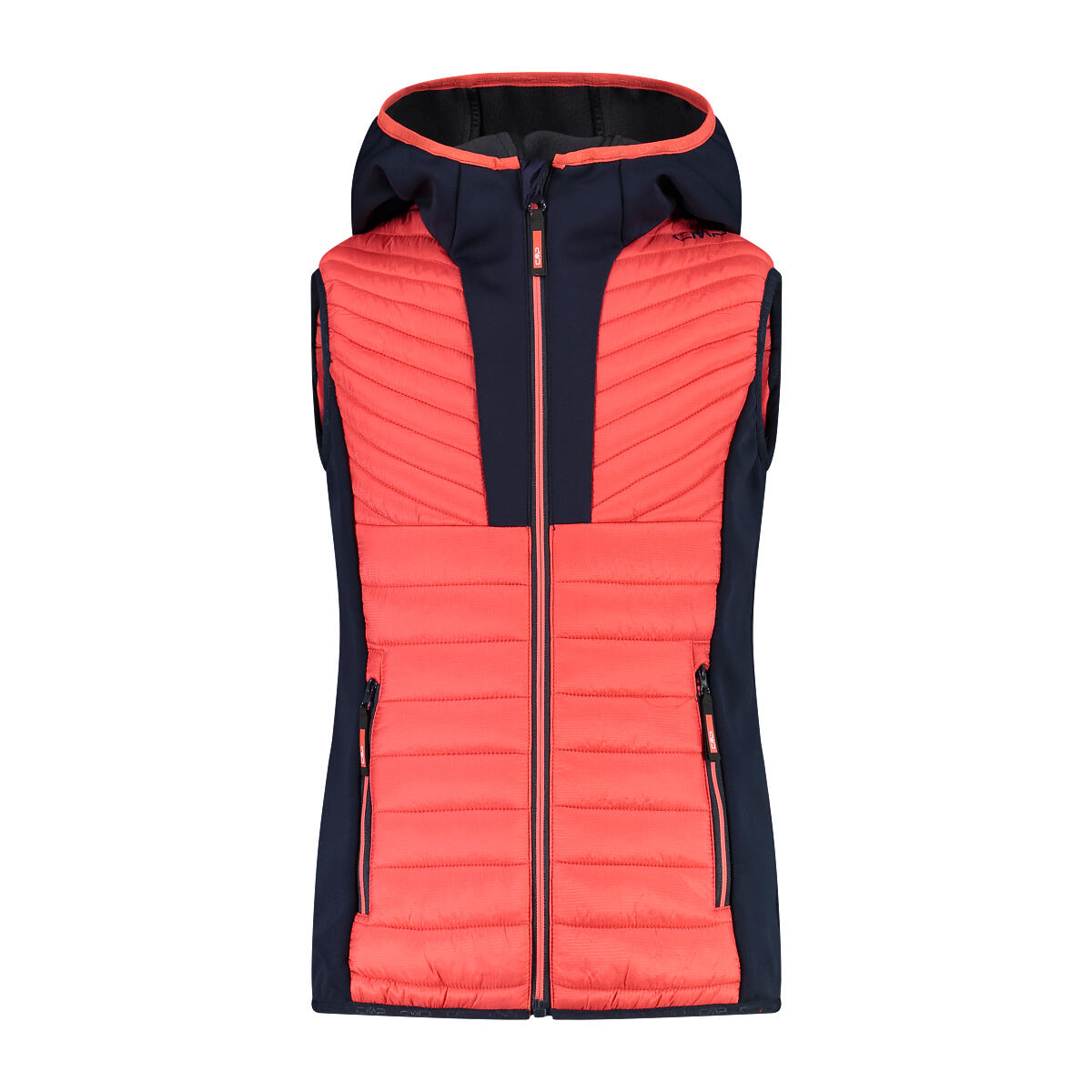 CMP Girls' sleeveless hooded down jacket CMP