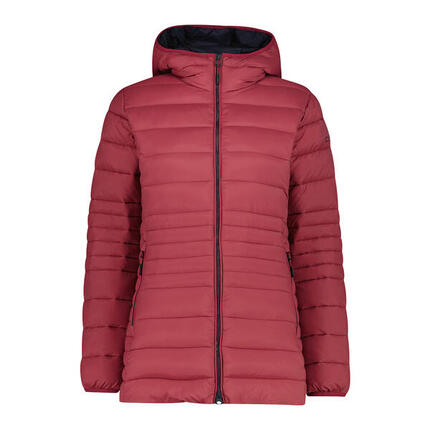 Doudoune long à capuche zippée Sorona Aura femme CMP