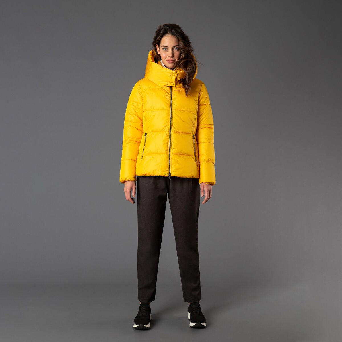 Chaqueta de plumas con capucha y cremallera completa para mujer CMP 5/5