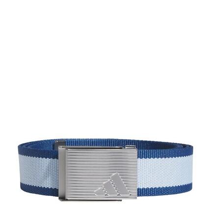 Ceinture tissée rayée réversible
