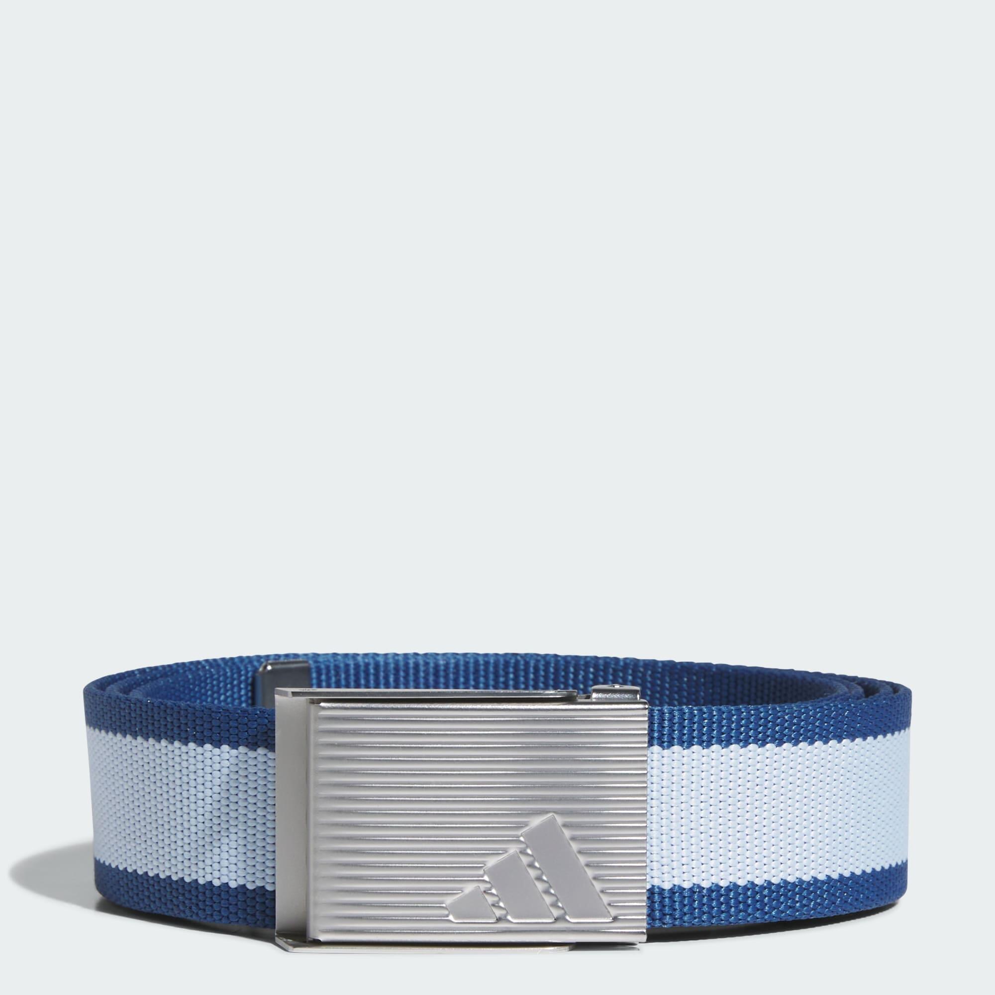 Ceinture tissée rayée réversible 4/4