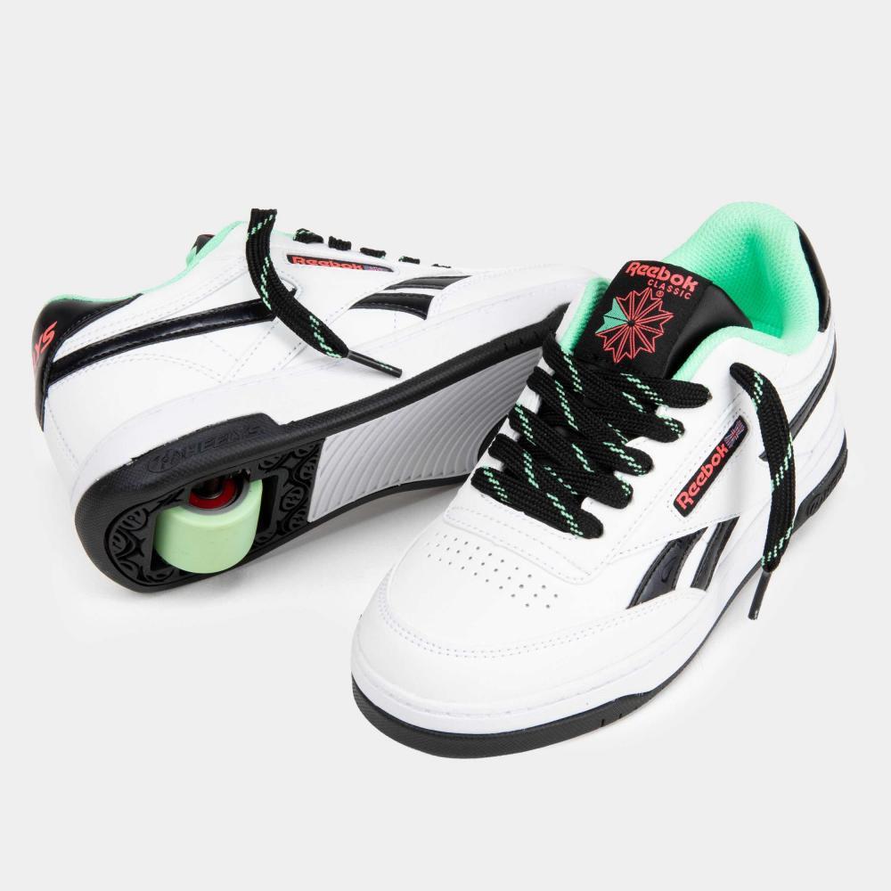 Heelys x Reebok Club C Wit/Roze - rolschoenen met klassieke sneakerstijl 5/5