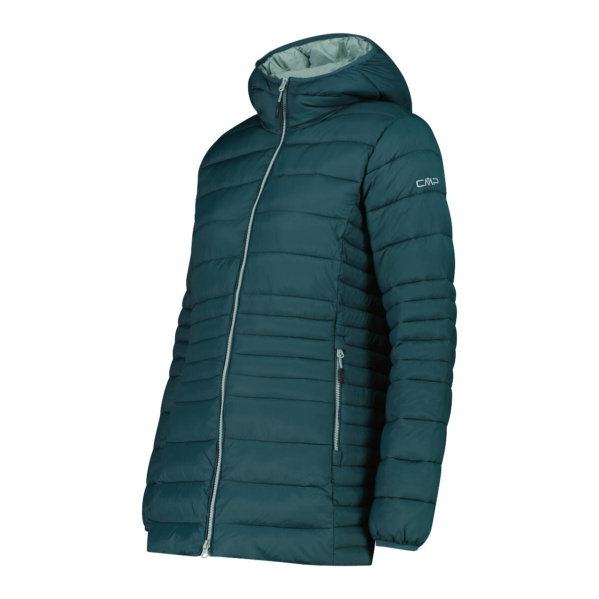 Doudoune long à capuche zippée Sorona Aura femme CMP 3/3
