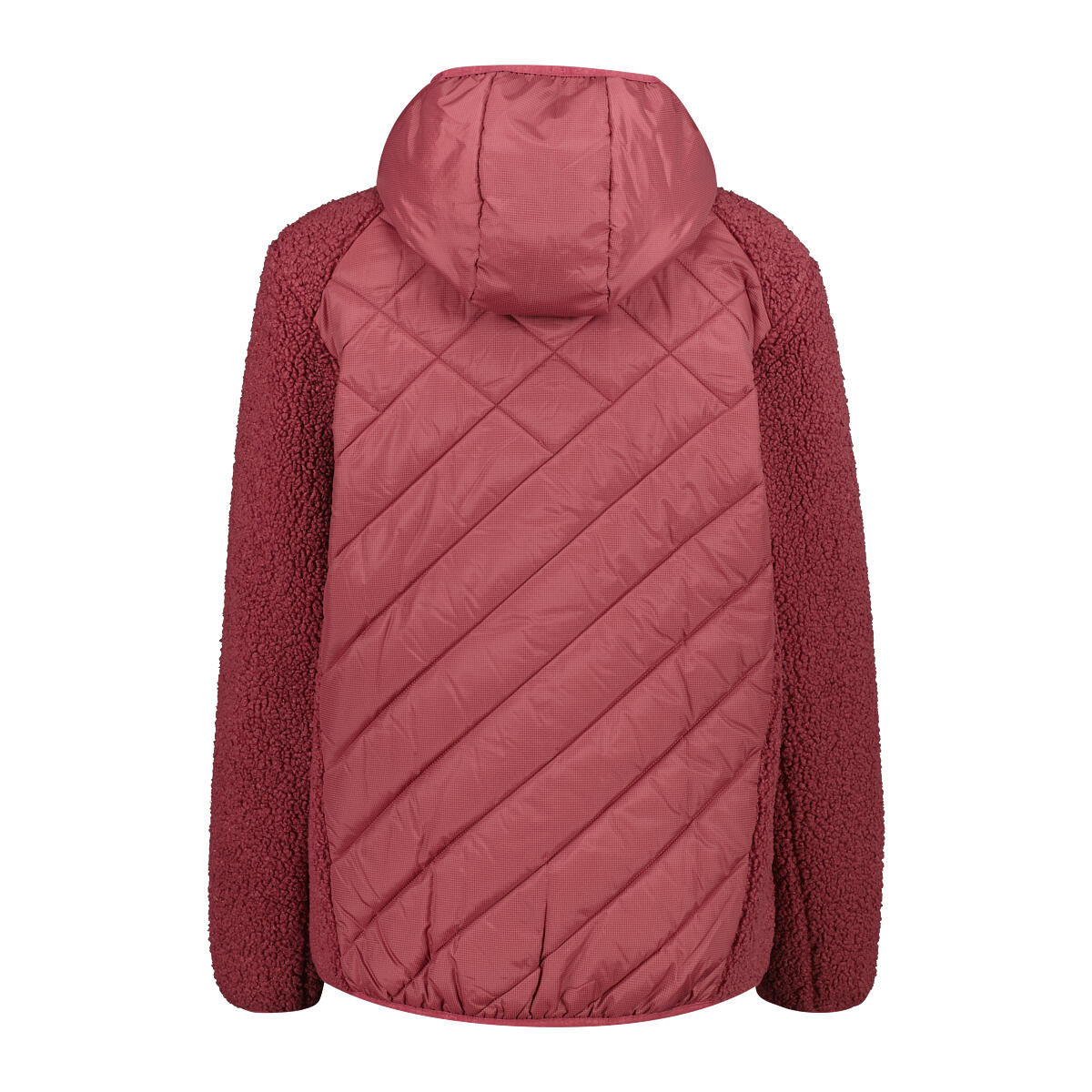 Doudoune hybride à capuche fixée femme CMP 2/3