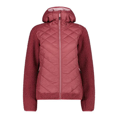 Donsjas met vaste capuchon voor dames cmp