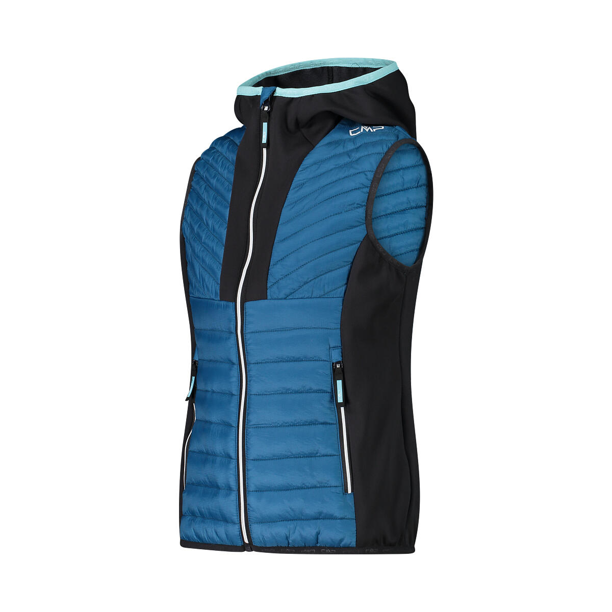 Mouwloze jas met capuchon voor meisjes CMP 3/3