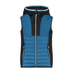 Doudoune à capuche sans manches fille CMP