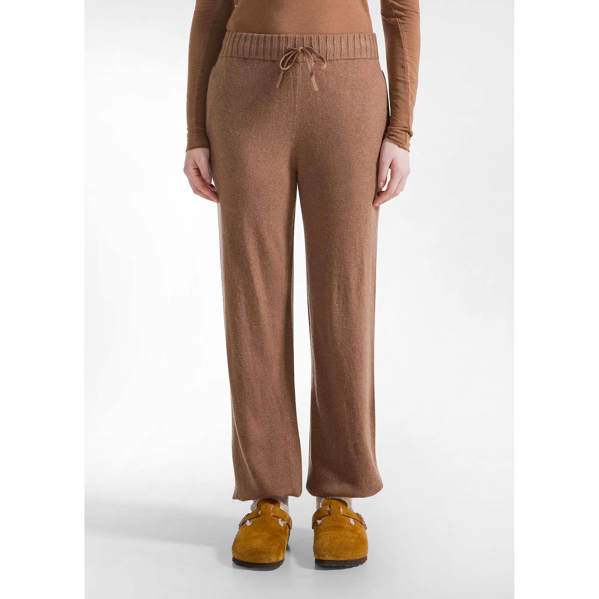 Pantalones Deha Pantalones Jogger De Punto Wooly Blend Mujer 3/5