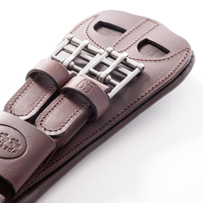 Sangle de selle courte en cuir huilé avec élastique Kavalkade Julius 4/5