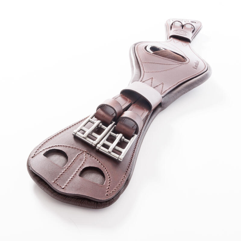 Sangle de selle courte en cuir huilé avec élastique Kavalkade Julius 2/5