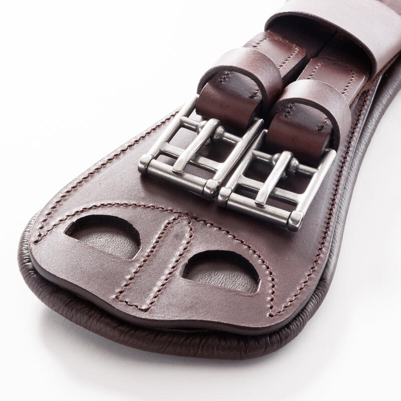 Sangle de selle courte en cuir huilé avec élastique Kavalkade Julius 5/5