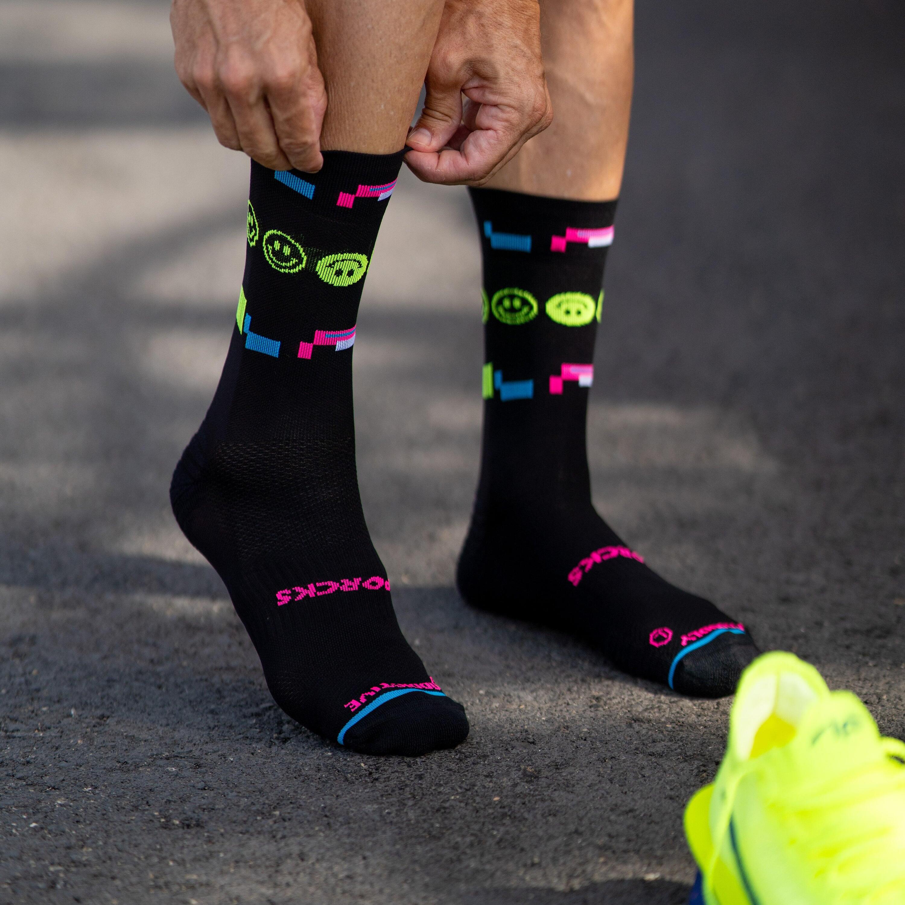 80´S NIGHT BLACK - CALCETÍN RUNNING 2/5
