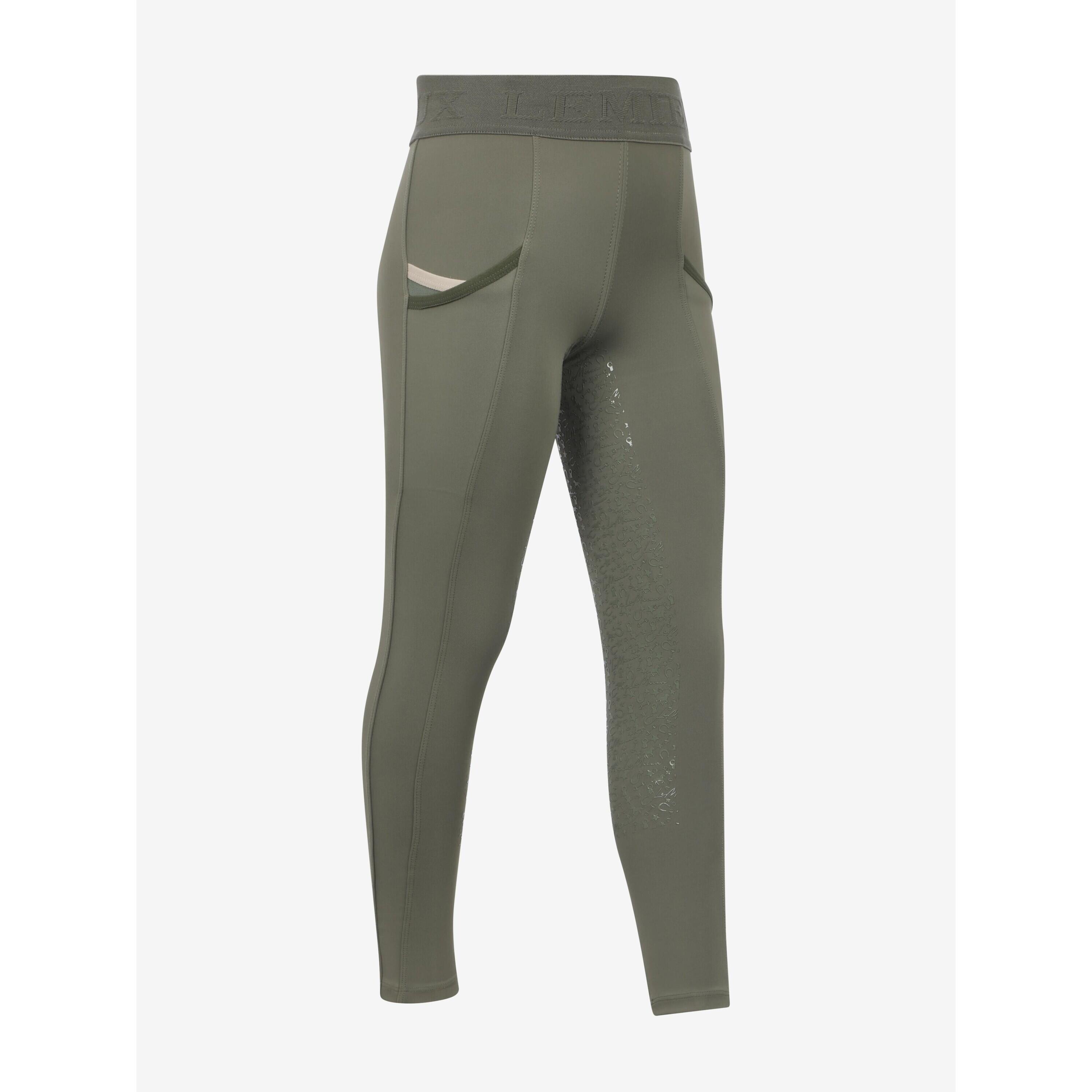 LEMIEUX Leggings da equitazione pull-on mini full grip per bambini LeMieux