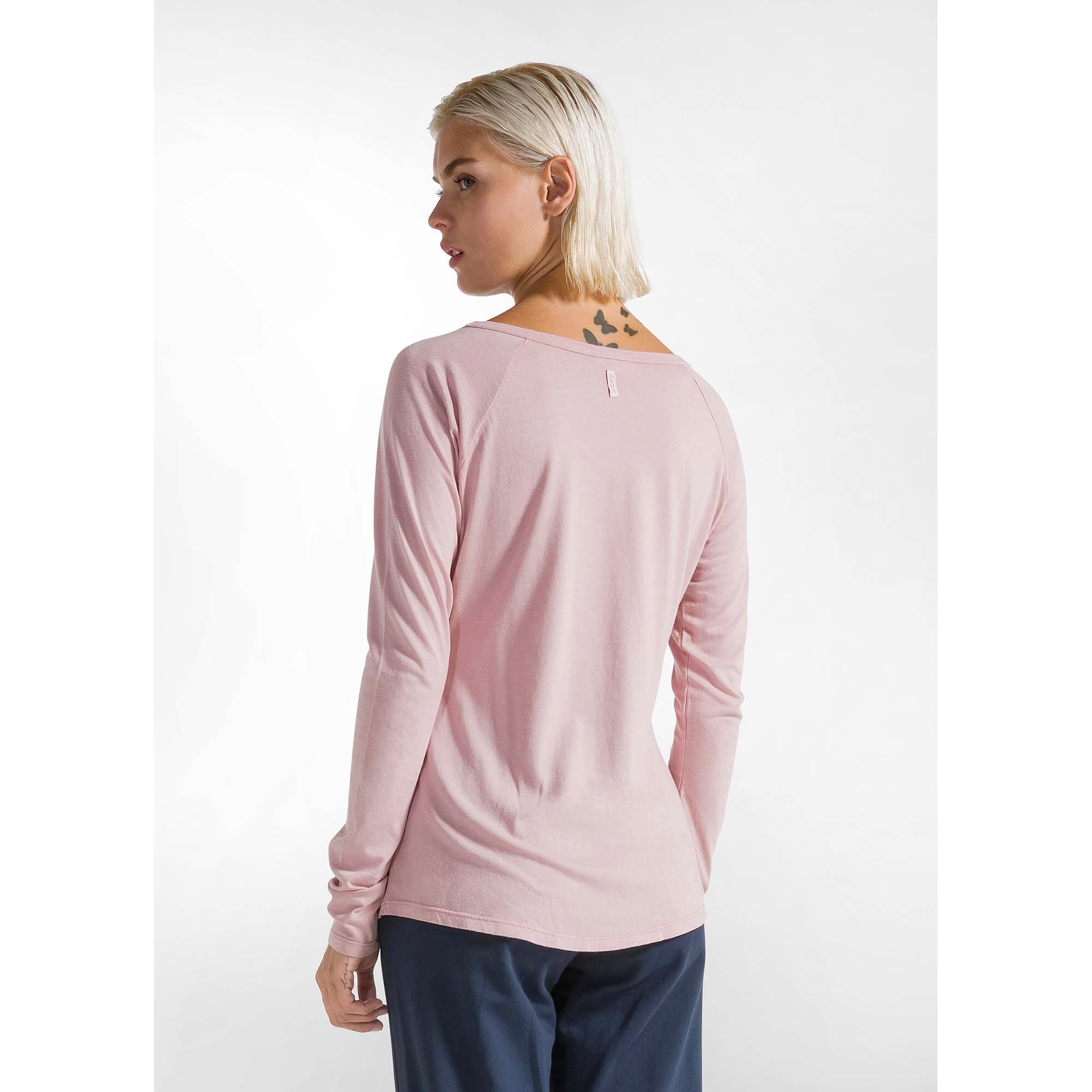 Camiseta Deha Manga Larga Gráfica De Modal Mujer 3/5