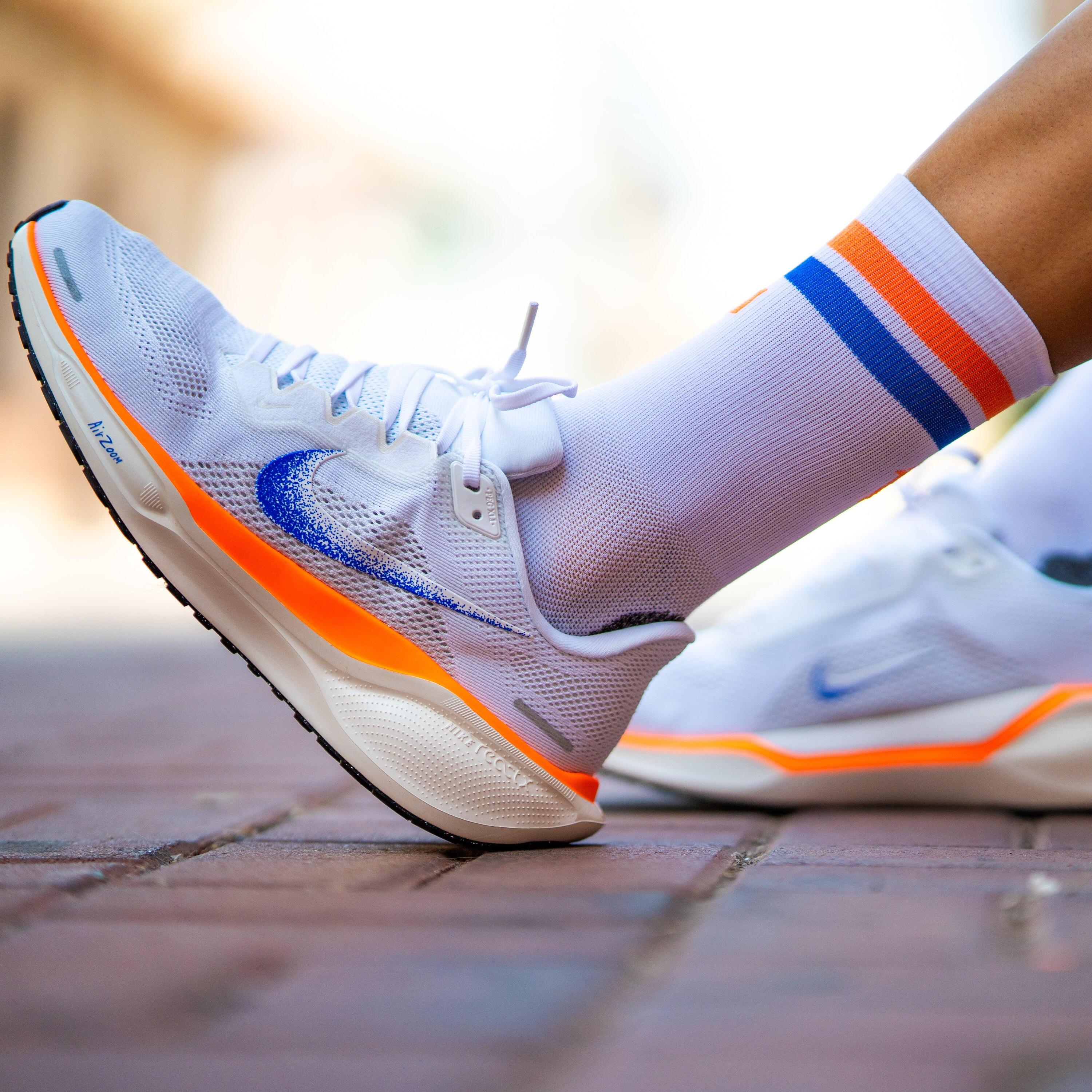 PRO ORANGE - CHAUSSETTES DE COURSE ULTRALÉGÈRES 5/7