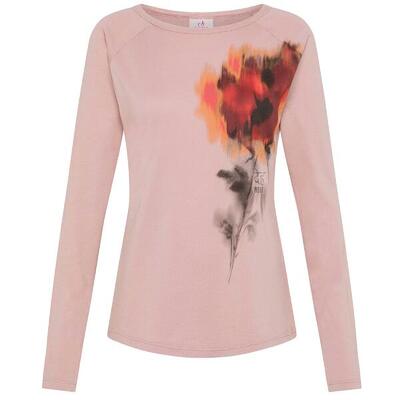 T-Shirt Deha Graphic Modal Long Sleeve T-Shirt Donna