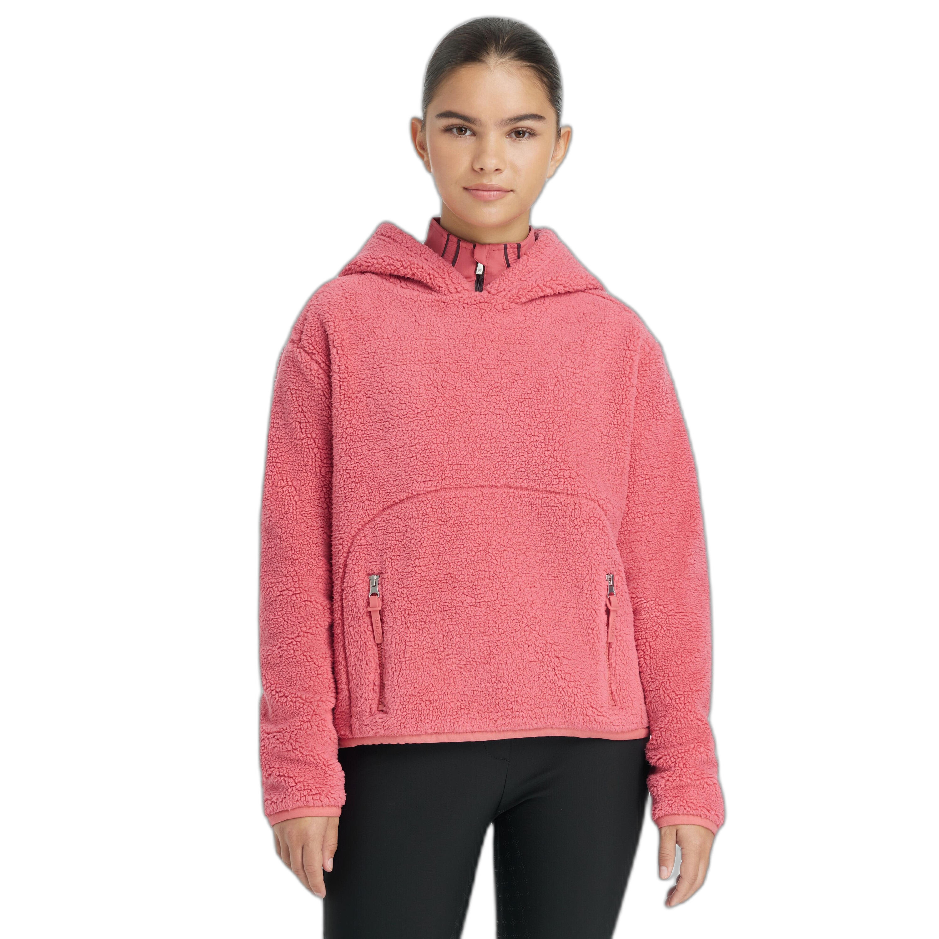 Fleece capuchon sweatshirt voor kinderen paardrijden LeMieux Avalon 3/6