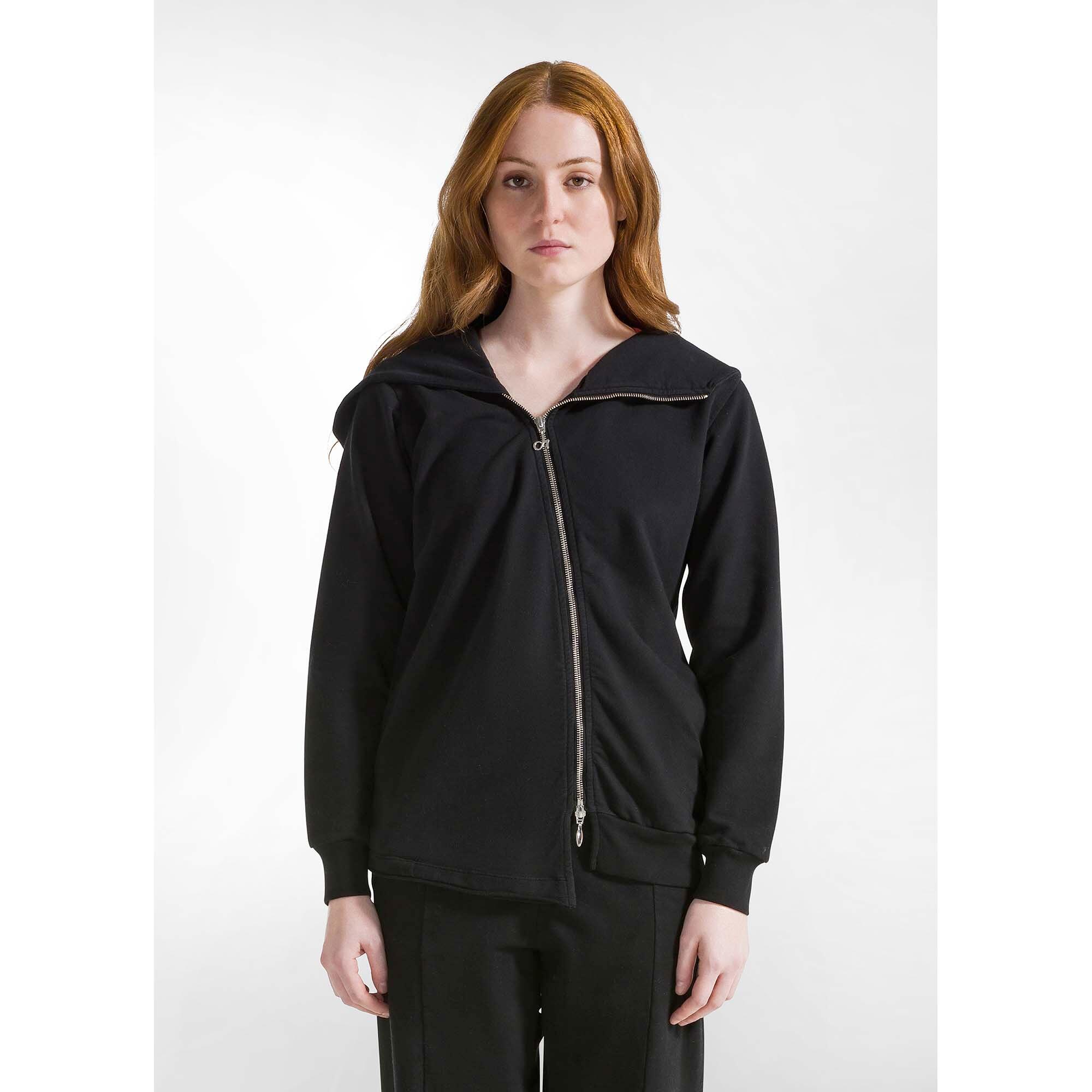 Sweat Deha Sweat Biker En Coton Biologique Femme 2/5