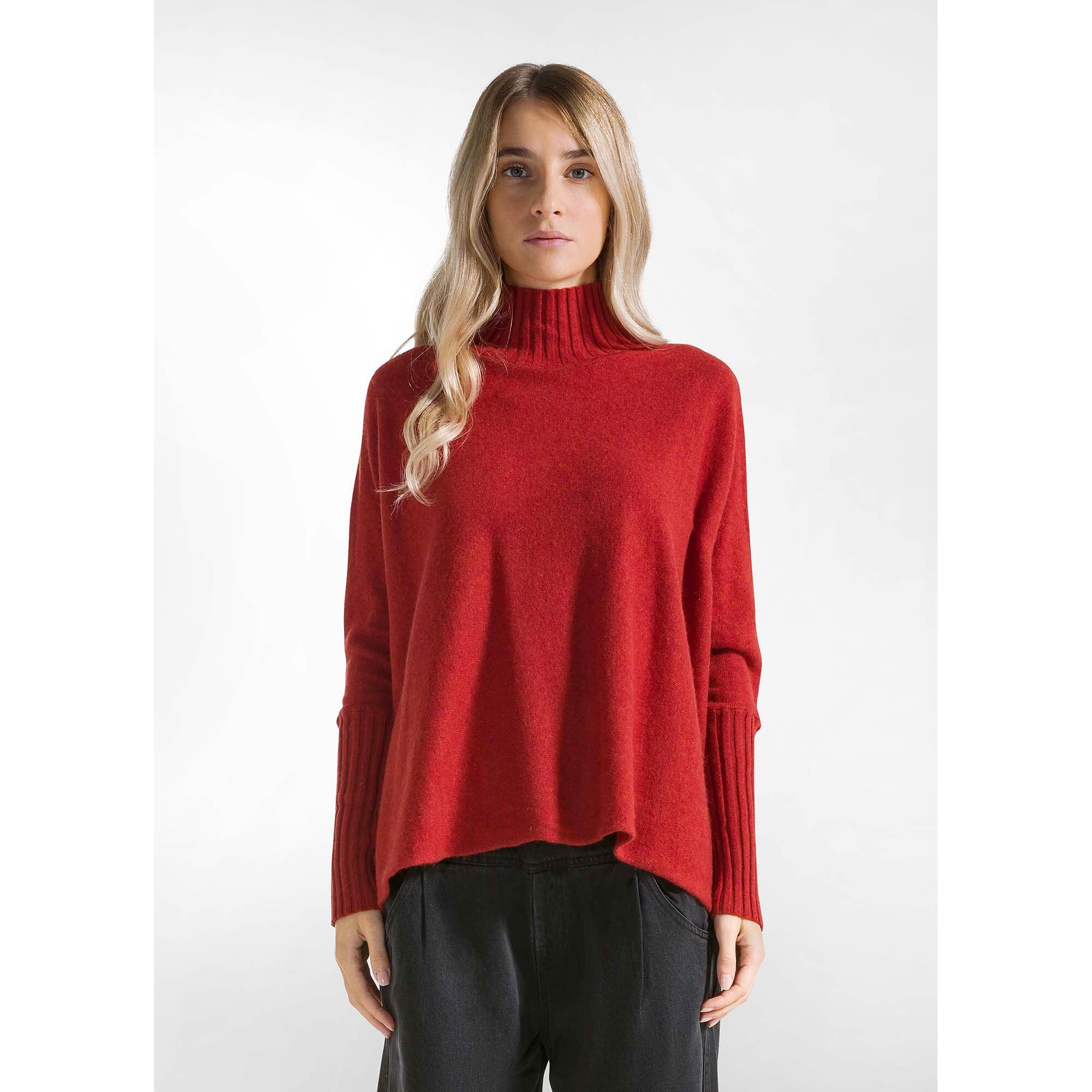 Pull Deha Pull Col Haut Wooly Blend Femme 2/5