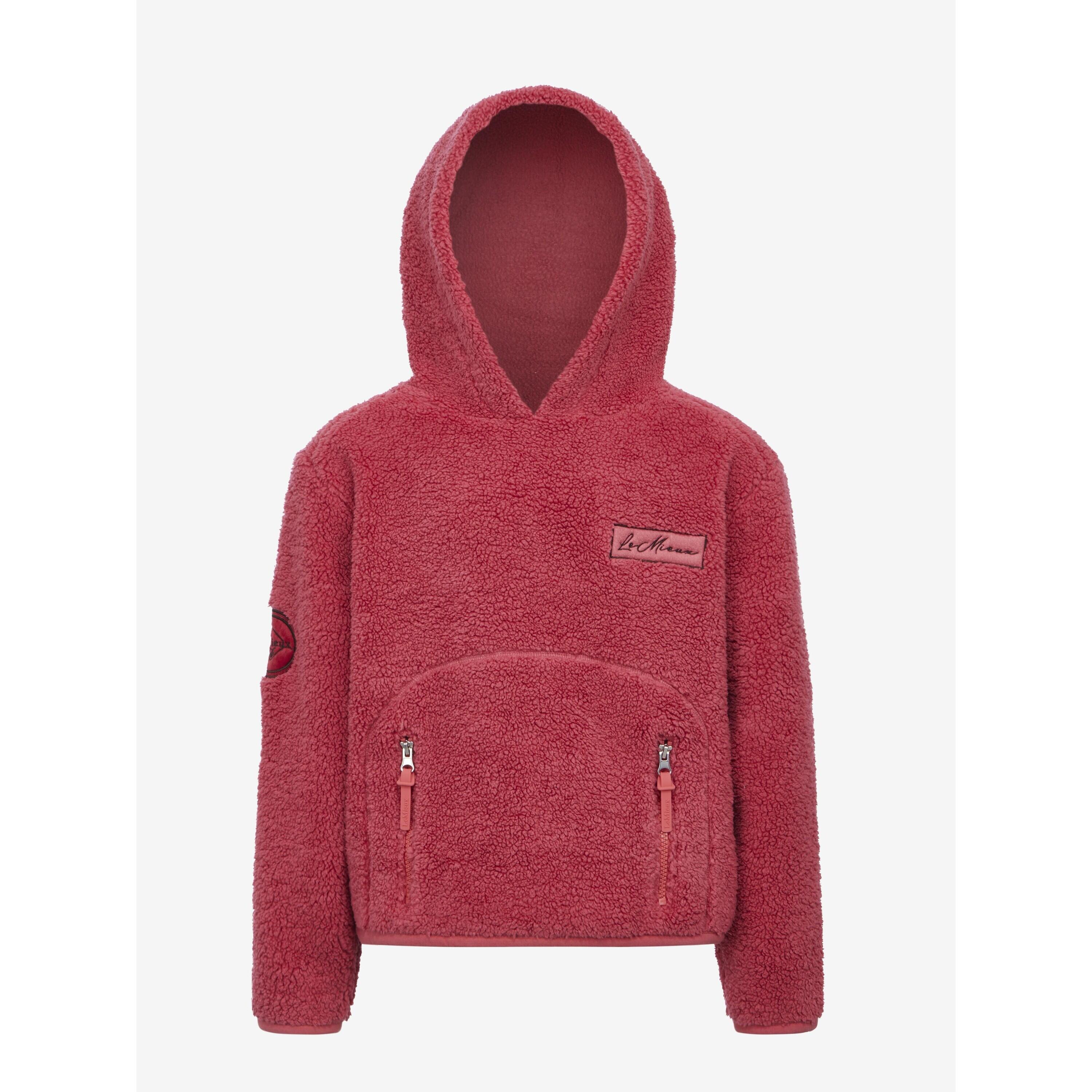 Fleece capuchon sweatshirt voor kinderen paardrijden LeMieux Avalon 1/6