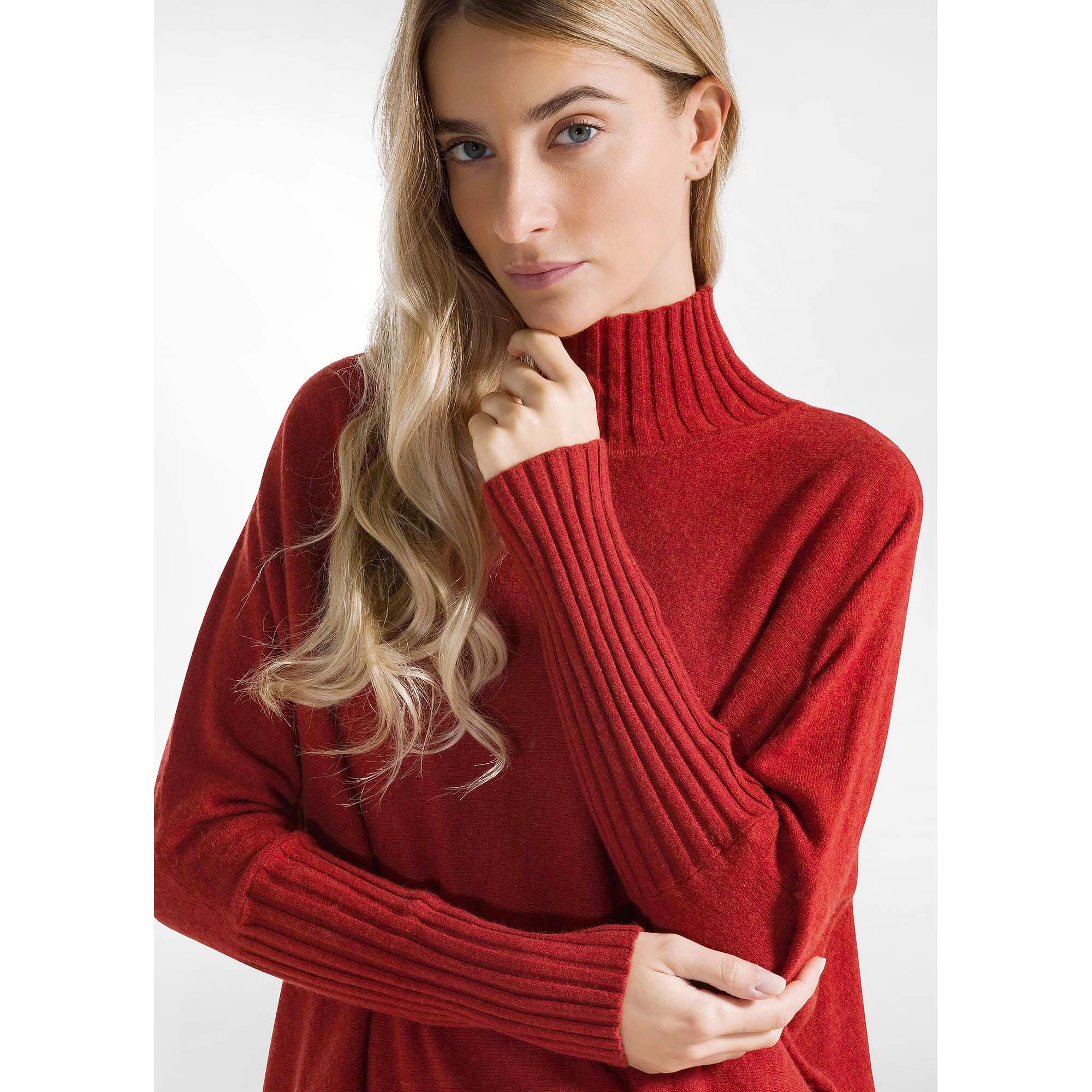 Pull Deha Pull Col Haut Wooly Blend Femme 4/5