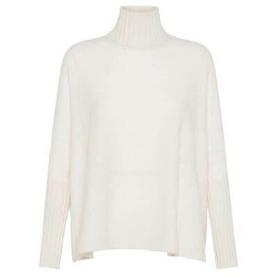 Deha wooly blend high neck sweater vrouwen