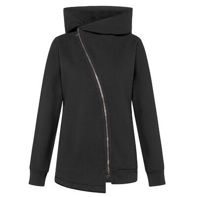 Felpa Deha Organic Cotton Biker Hoodie Donna