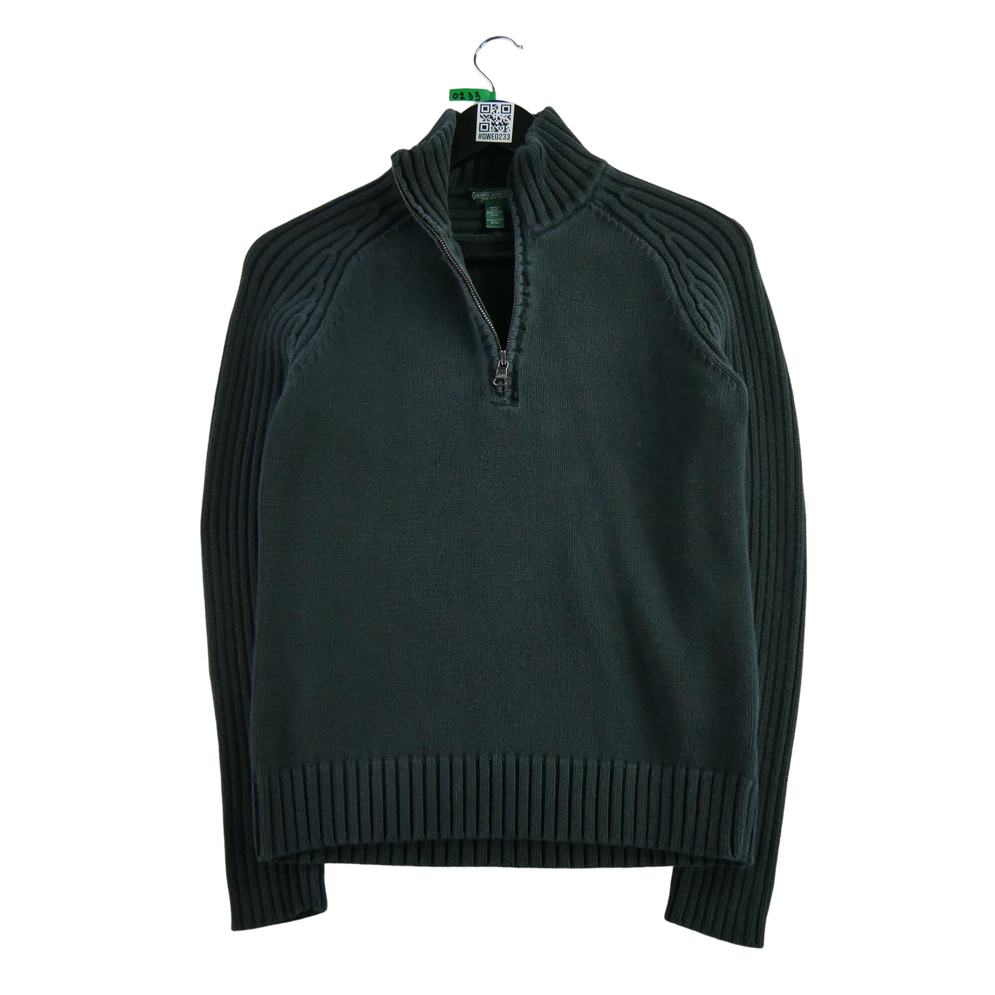 RALPH LAUREN Reconditionné - Pull Femme Noir - Très Bon État