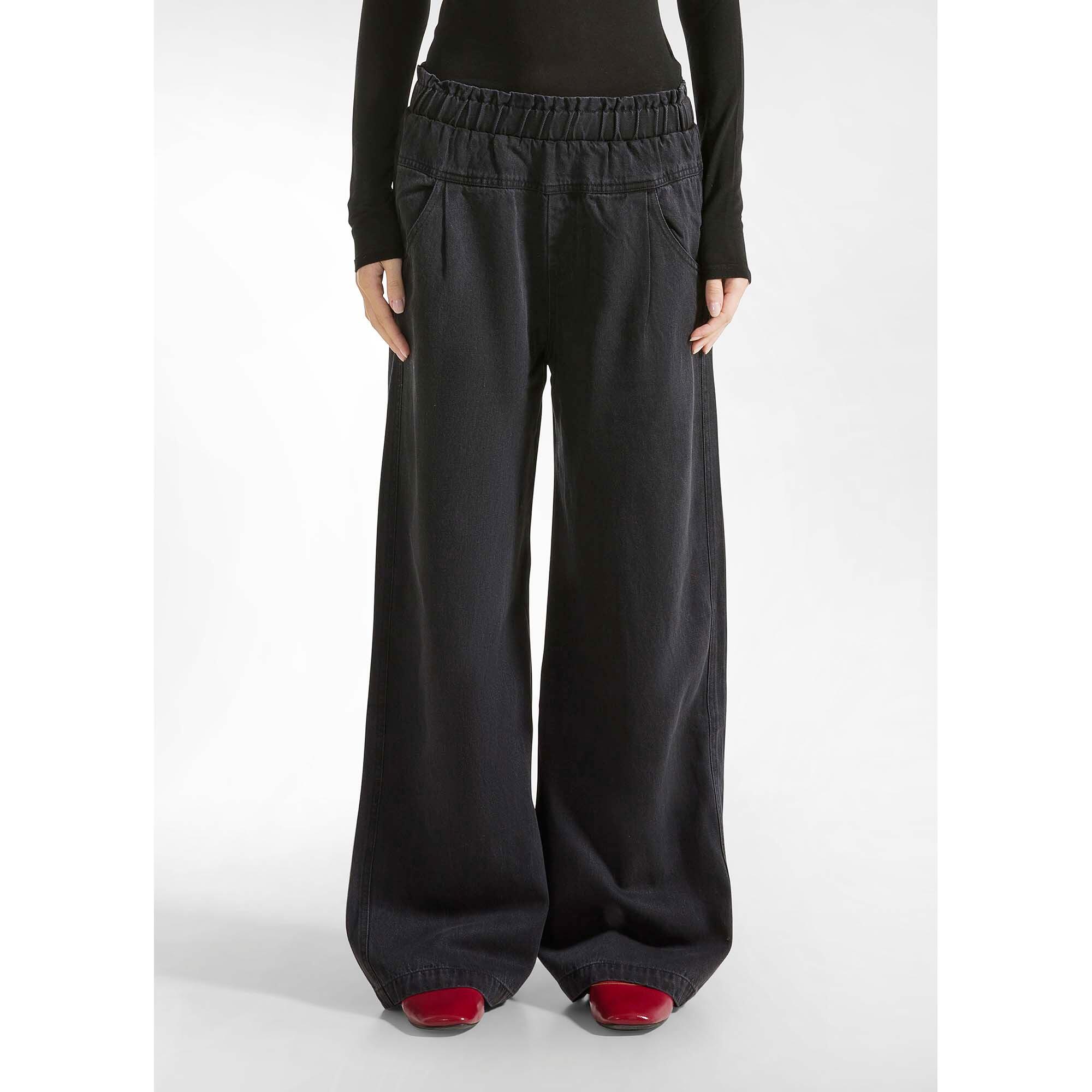 Spodnie Deha Lyocell Denim Palazzo Damskie 3/5
