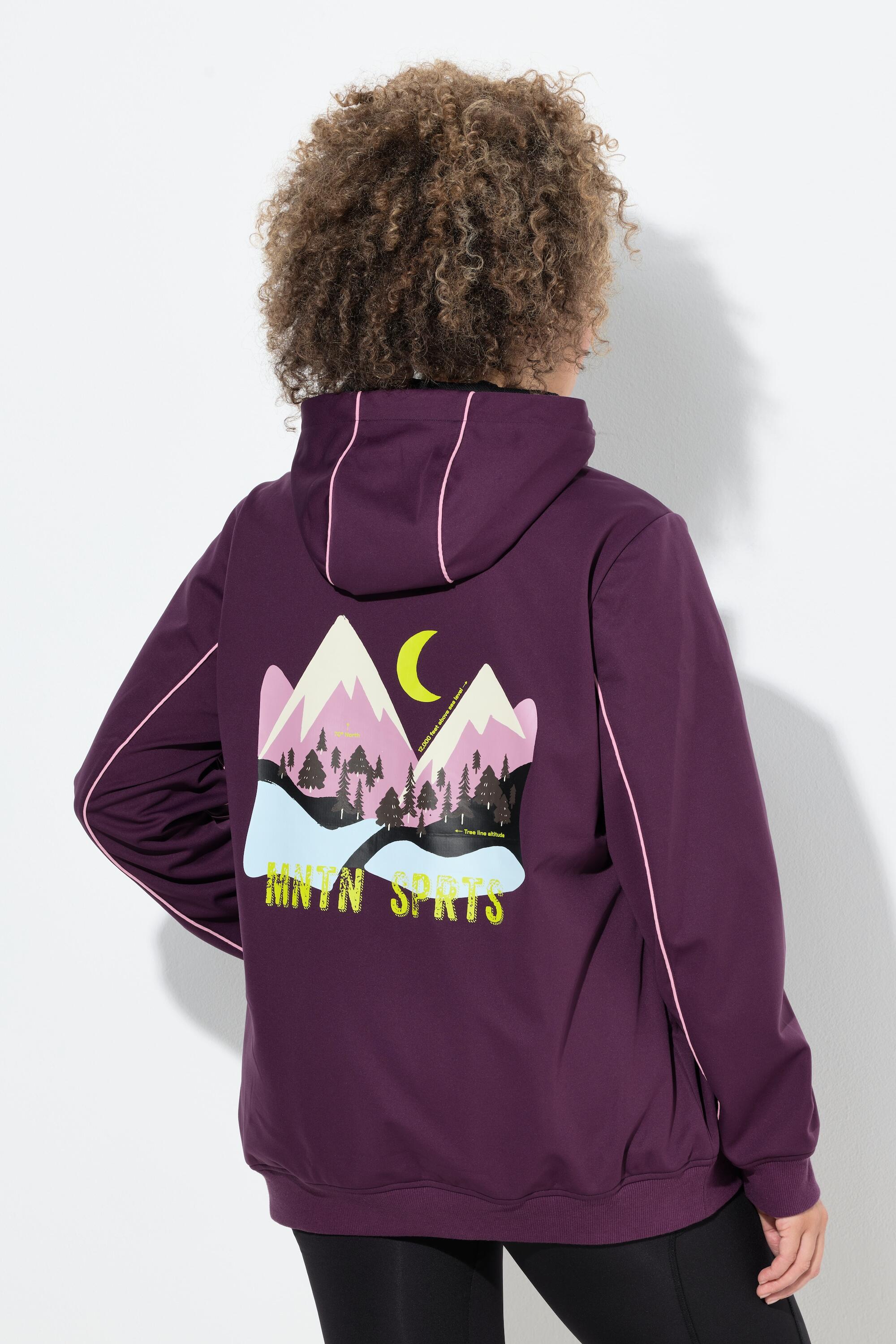 Femme Veste technique softshell à capuche matière déperlante 2/6