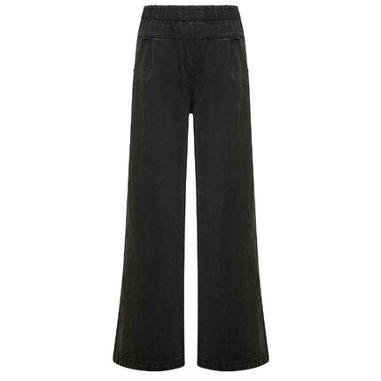 Deha Lyocell Denim Palazzo-Hose Dame
