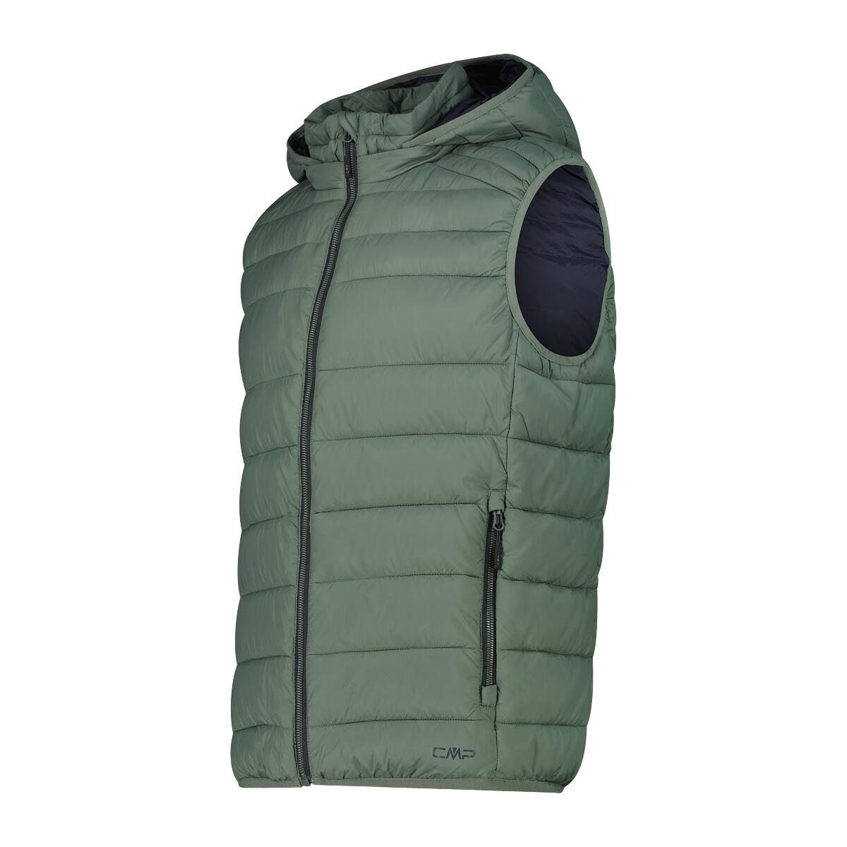 Sleeveless hooded down jacket CMP Snaps 3/3