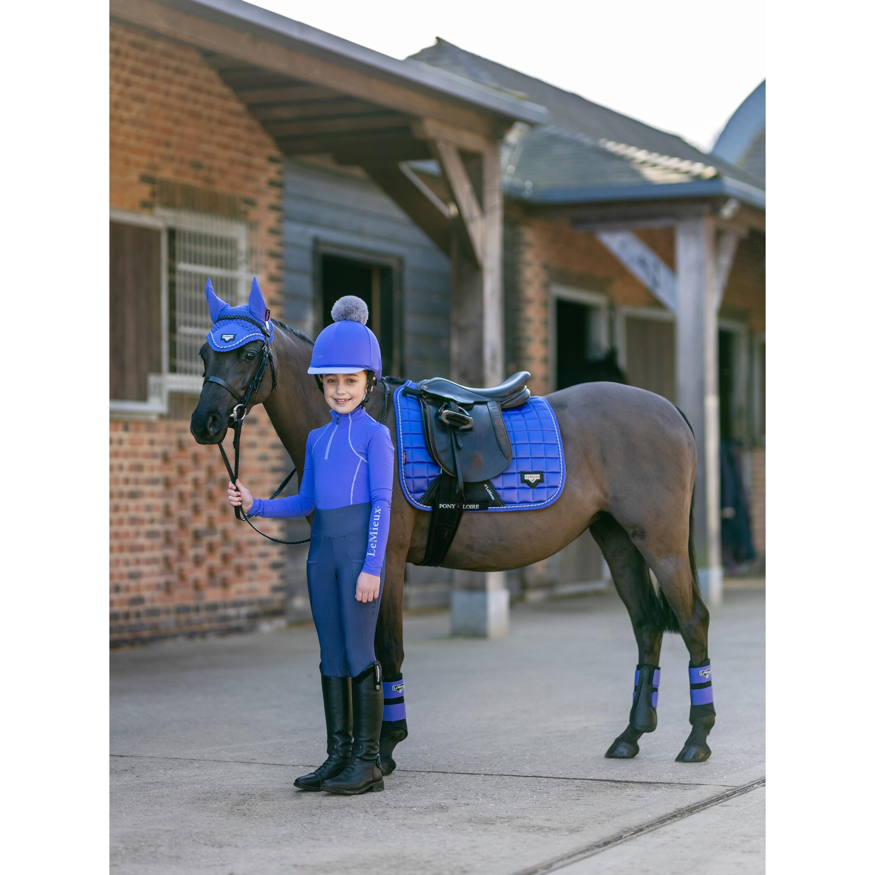 Dressuurmat voor kinderpaarden LeMieux Loire 2/3