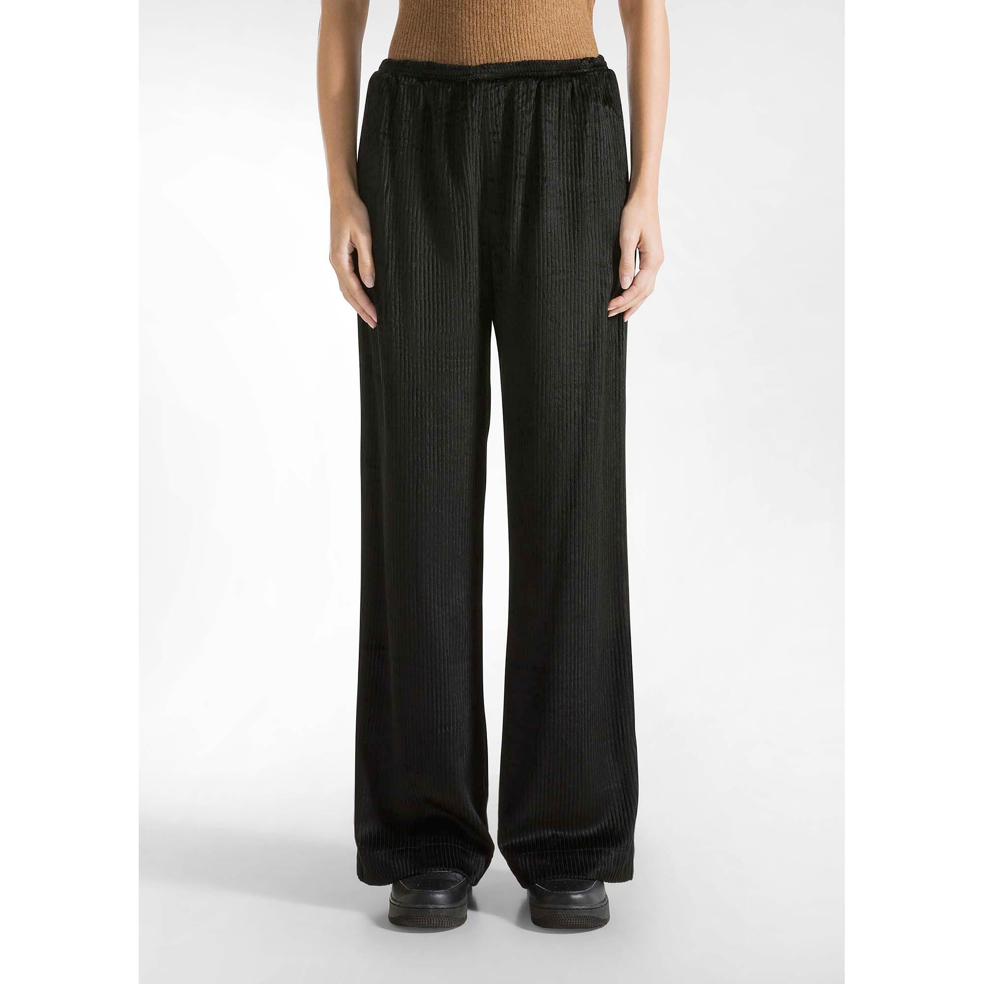 Pantalones Deha Viscose Velvet Palazzo Pants Mujer 3/5