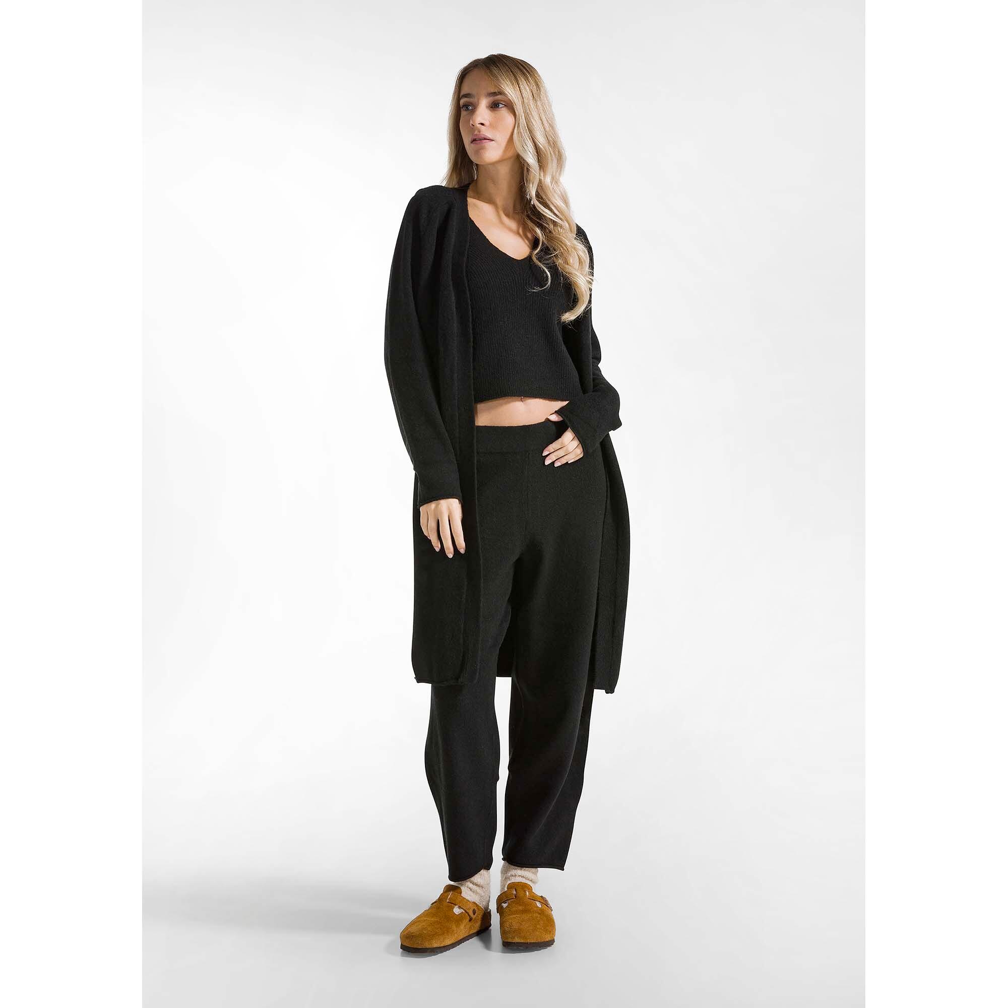 Deha Lounge Knitted Carrot-Fit Pants Vrouwen 2/5
