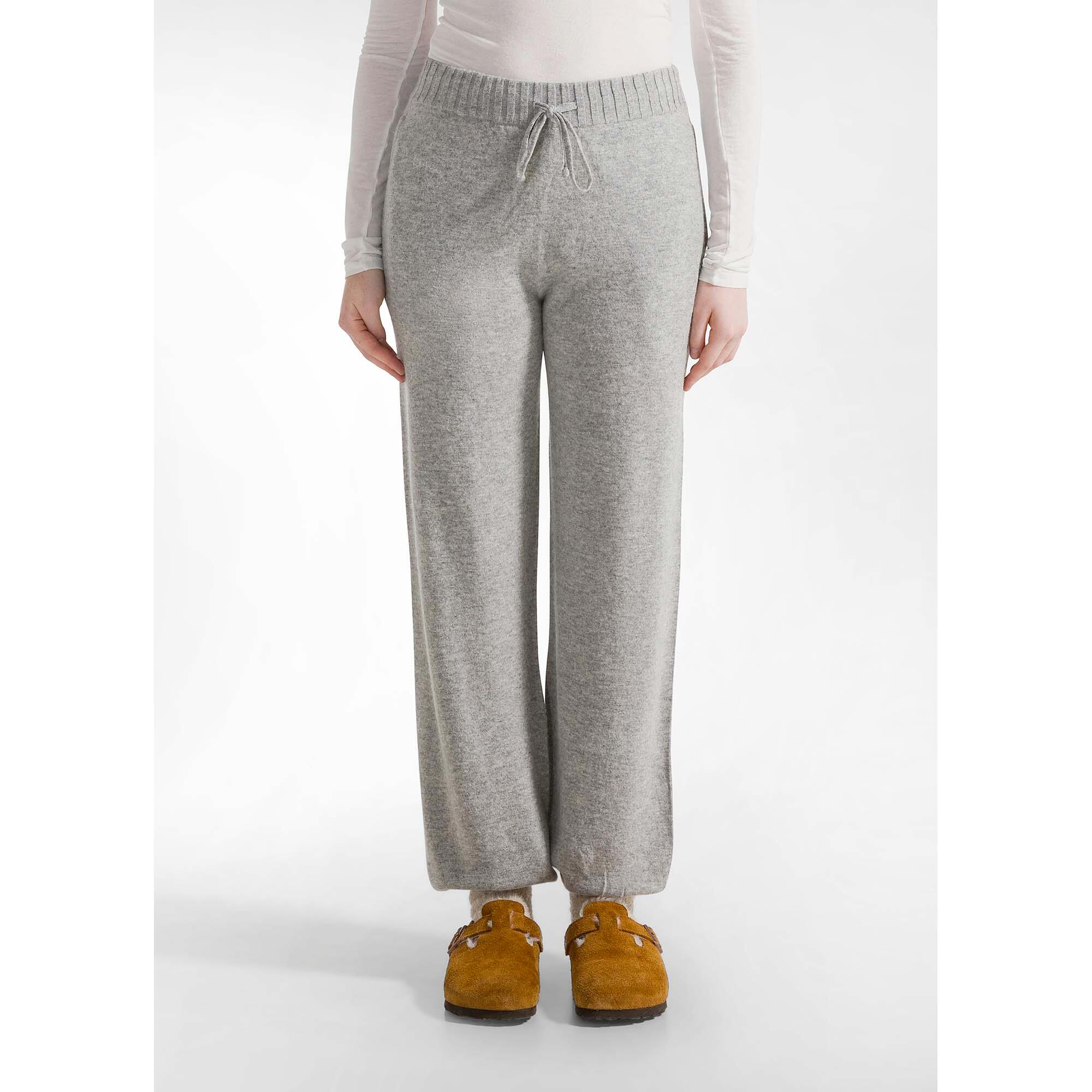 Pantalones Deha Pantalón Jogger De Punto Mezcla De Lana Mujer 3/5