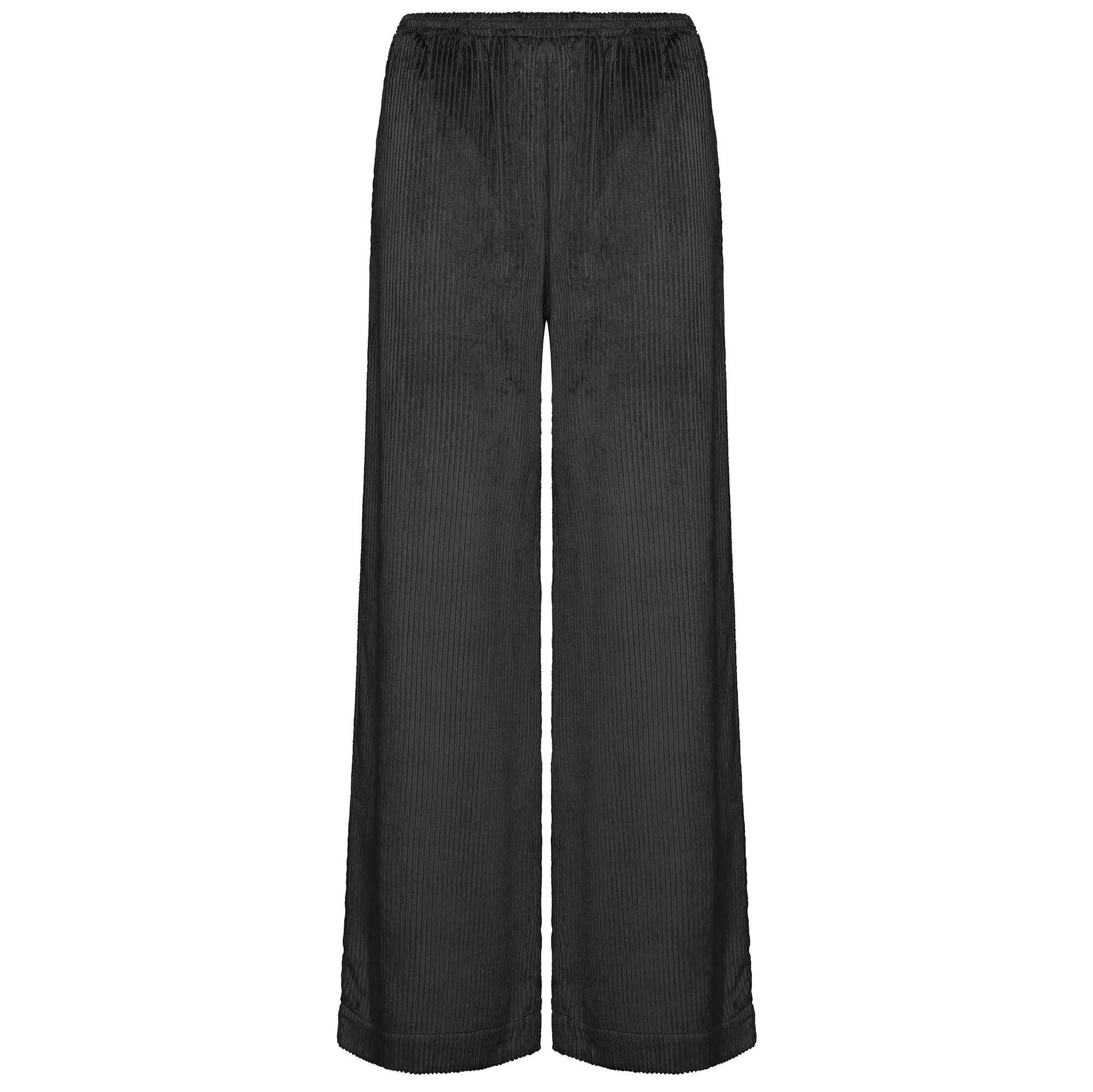 Spodnie Deha Viscose Velvet Palazzo Pants Damskie