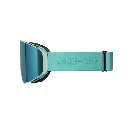 GOGGLEFACE Straight Line Pro - Mint Groen - Unisex