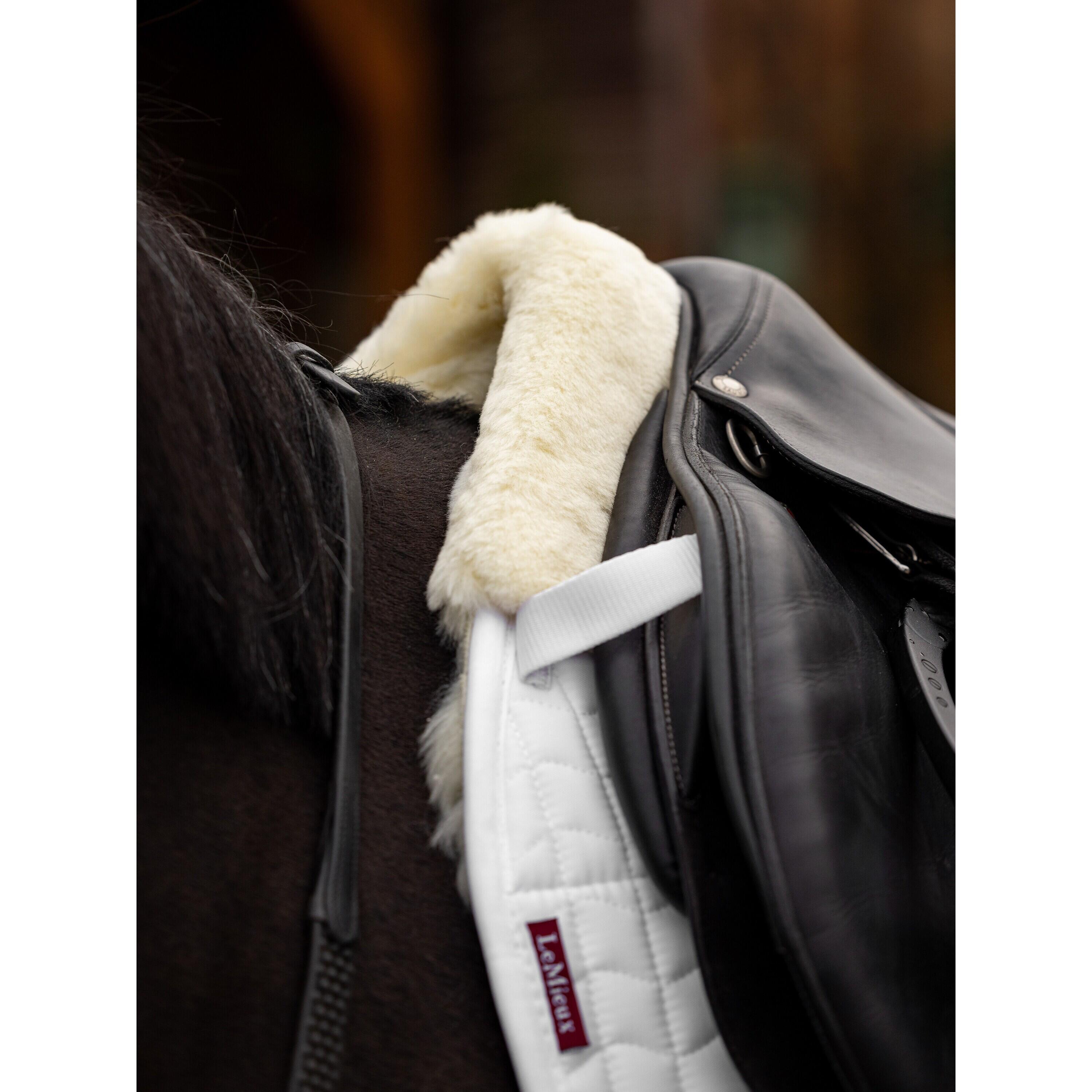 Zadeldek voor paarden LeMieux Merino+ GP Square 3/5