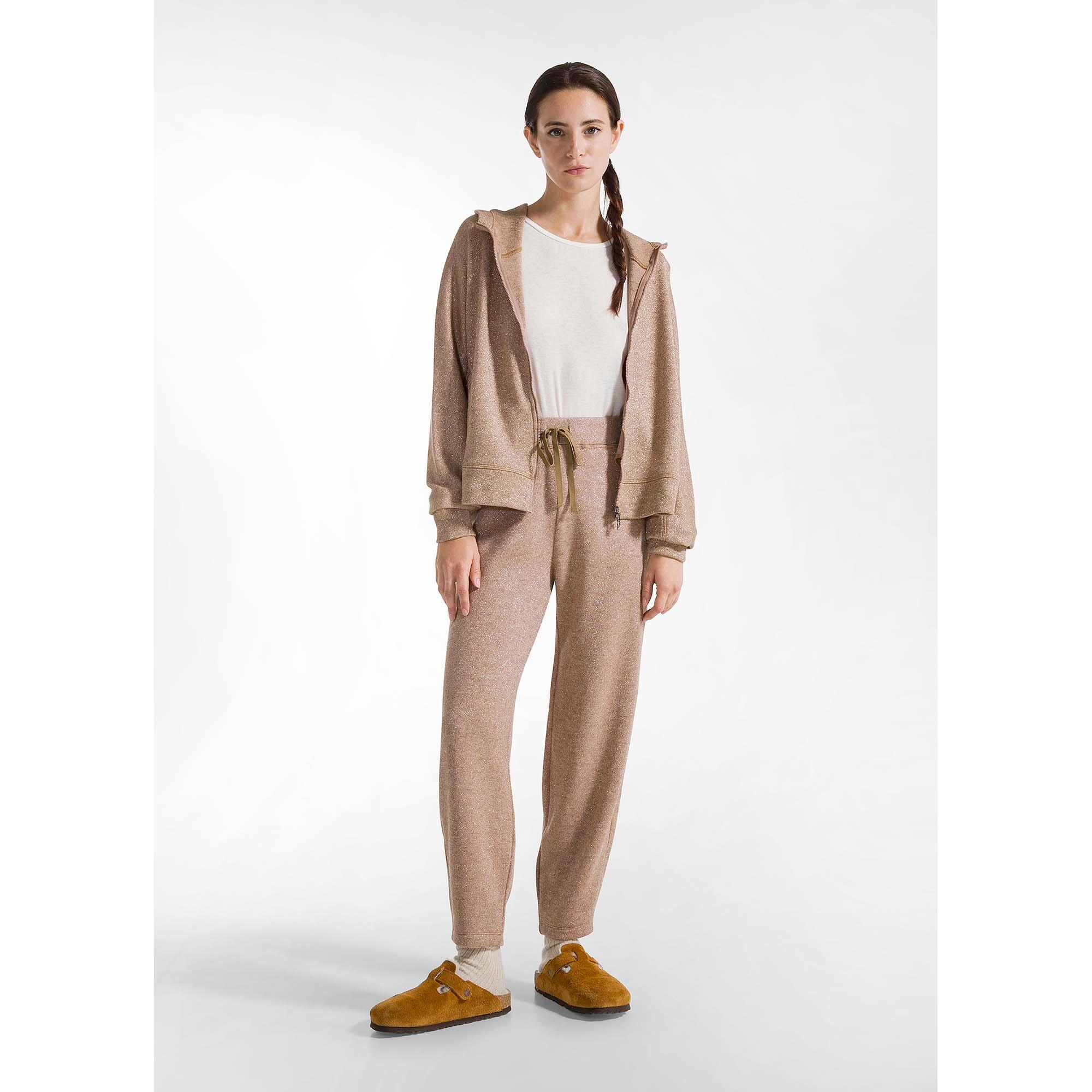 Pantalones Deha Lurex Carrot-Fit Pants Mujer 2/5