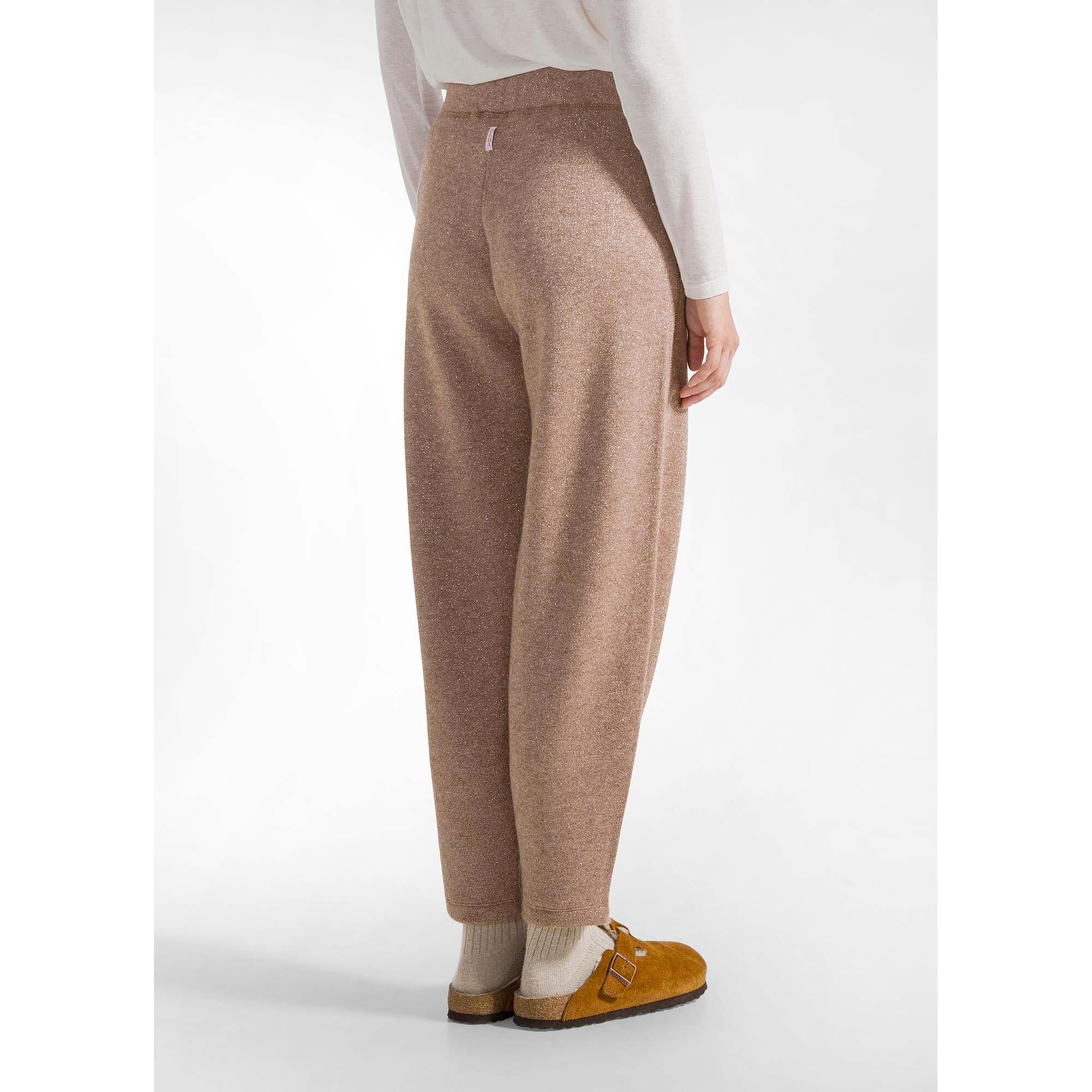 Pantalones Deha Lurex Carrot-Fit Pants Mujer 4/5