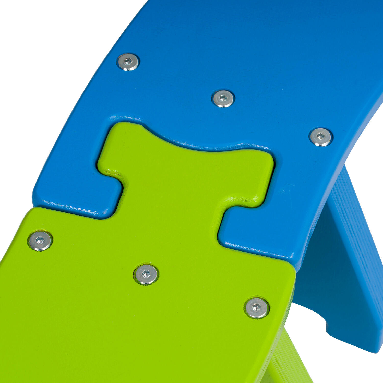 Turnbank Puzzle Viertelkreis-Elemente Turnen Unisex 4/6