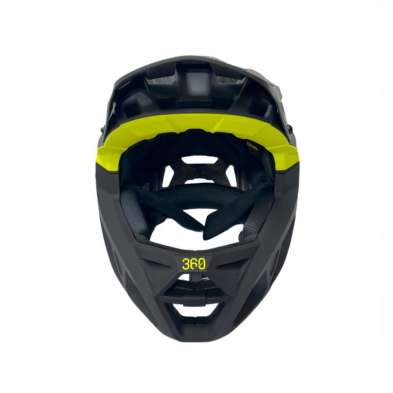 Casca full-face 8498 Integra Sport negru-verde L (59-61 cm)
